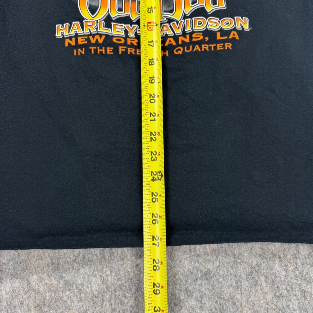Harley Davidson T Shirt Sz L Voodoo French Quarter New Orleans - Picture 9 of 9